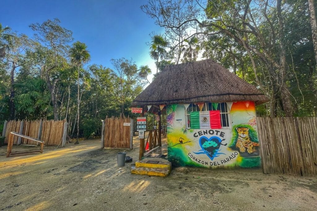 Ticket office cenote corazon
