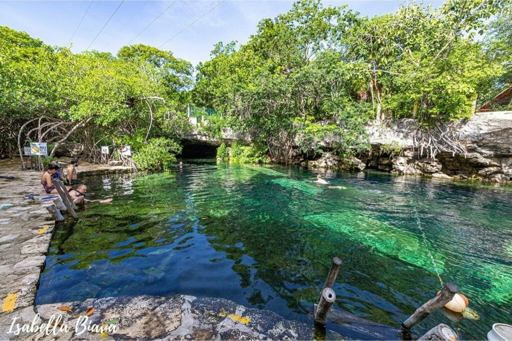 Cenote Cristalino overview