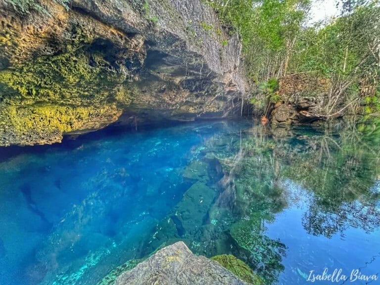 Cenote Chikin Ha way out
