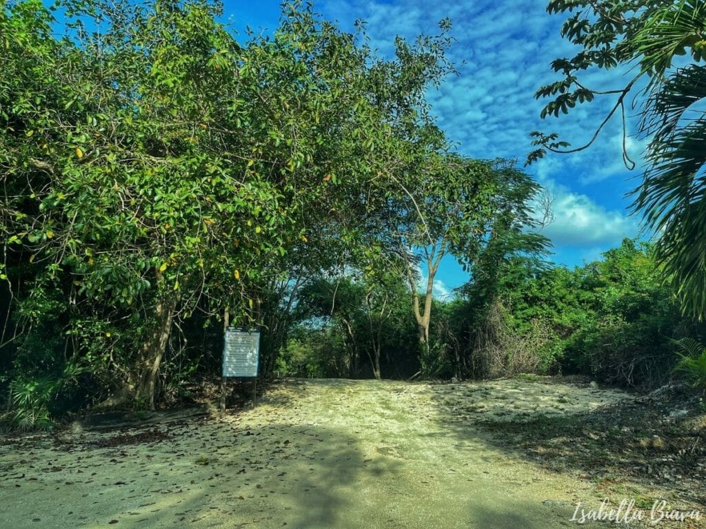 Cenote Chikin - entrance