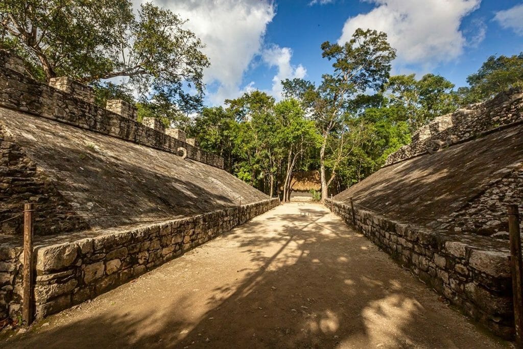 Coba ruins ball game