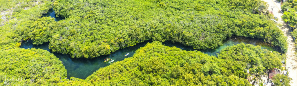 Casa Cenote kayaks