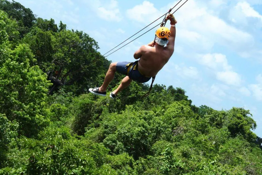 Boca del puma zip line