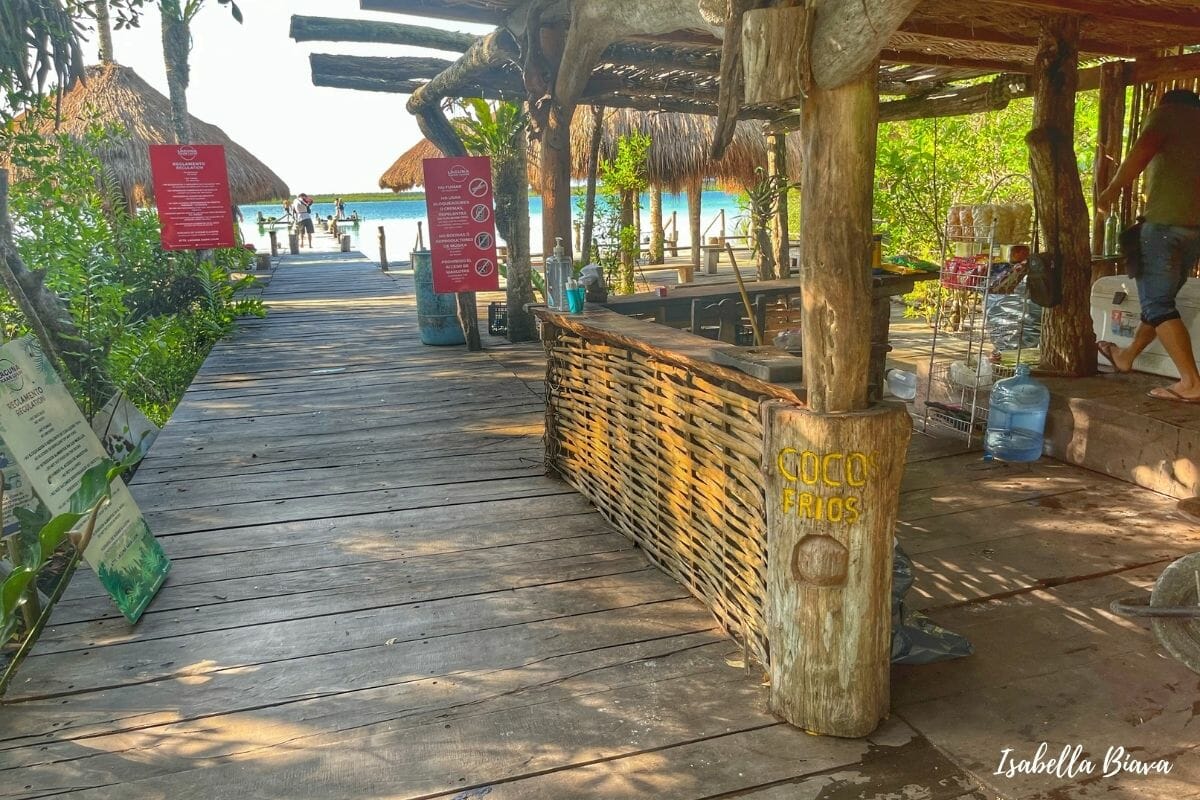 Kaan Luum Lagoon snack bar