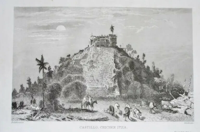 Castillo chichen Itza Catherwood