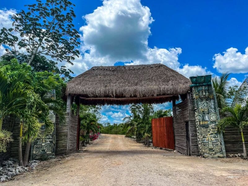 Cenote XUX-HA gate