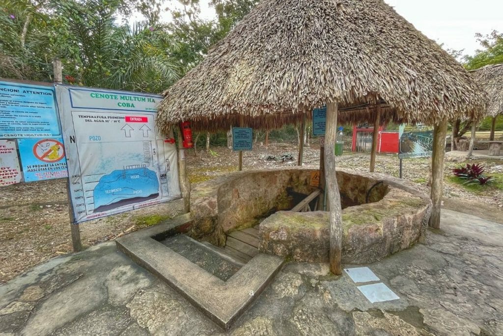 Cenote Multum ha entrance 