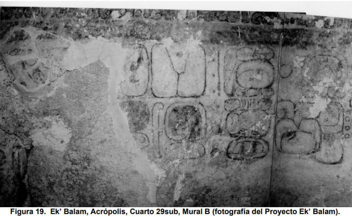 ek balam glyphs