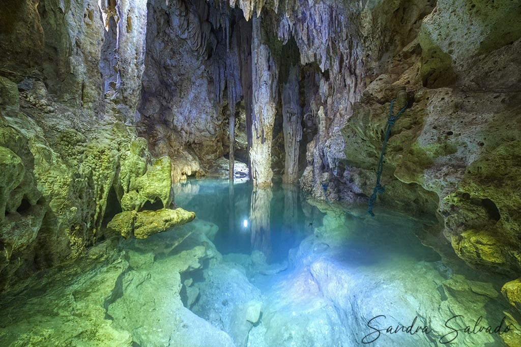 Cenote Santuario Maya, Homun